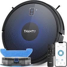 Thamtu G12 Slimme Robotstofzuiger - Krachtige 2500 Pa Zuigkracht