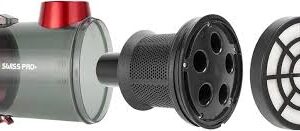 Swiss Pro+ Zakloze Stofzuiger 850W - Rood