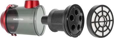 Swiss Pro+ Zakloze Stofzuiger 850W - Rood