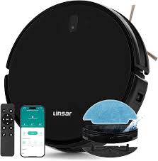 Linsar Robotstofzuiger met Dweilmogelijkheid en App-besturing