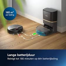 Philips HomeRun 7000 Series Robotstofzuiger met Mopfunctie en Auto-Leegstation