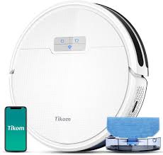Tikom G8000 Pro Robotstofzuiger met Moppenfunctie 2-in-1