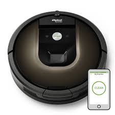 iRobot Roomba 980 Robotstofzuiger - Zakloos Zwart/Chocoladebruin
