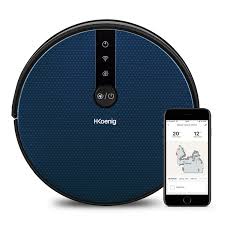 H.Koenig Wifi Robotstofzuiger SWRC120 - Compatibel met Google