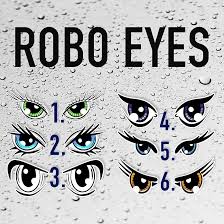 Robotstofzuiger Oogsticker met Persoonlijke Naam - 2021
