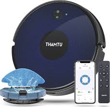 Thamtu Robotstofzuiger en Dweil: 100 Minuten Efficiënte Schoonmaak