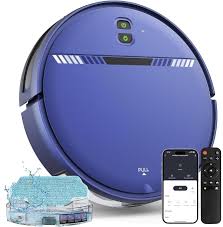 Slimme Robotstofzuiger en Dweilcombinatie met Wifi en App