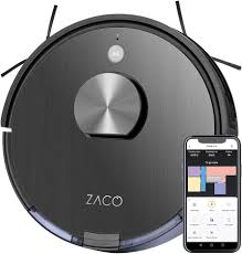 ZACO A10 Robotstofzuiger met Dweilfunctie en 360° Lasernavigatie