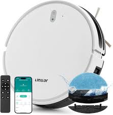 Linsar Robotstofzuiger met Dweilfunctie en App - 120 min Accuduur